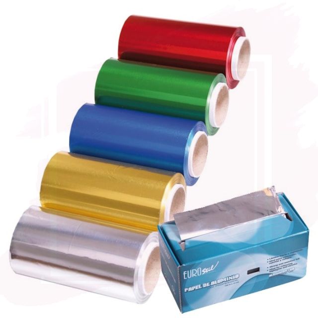 Papier Aluminium Mèches Rouleau 100 m