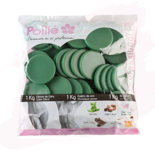 Pollié Cera en Discos Aloe Vera 1kg 03918