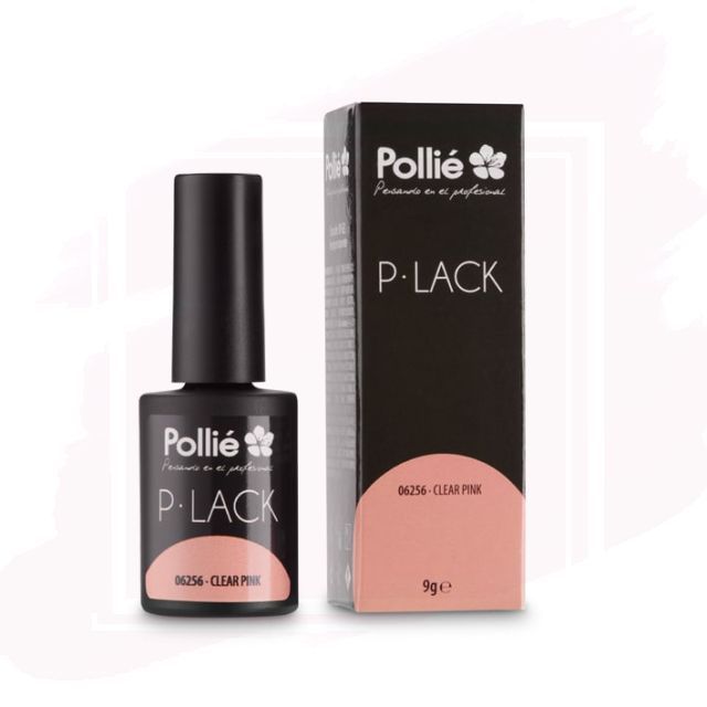 Pollié P-Lack Esmalte UV Gel Semipermanente Clear Pink 9g 06256