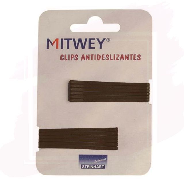 Mitwey Clip Rugoso Negro (12 ud)