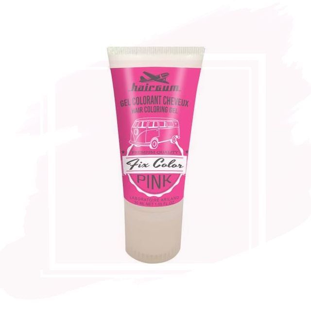 Hairgum Fix Gomina de Color Rosa 40ml