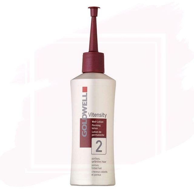 Goldwell Vitensity Loción de Permanente 2 para Cabellos Porosos o Coloreados 80ml