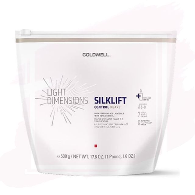 Goldwell Light Dimensions Silklift Control Pearl Polvo Decolorante 6-8 Tonos 500gr