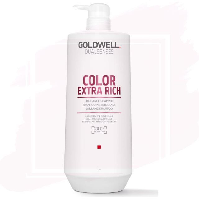 Goldwell Dualsenses Color Brilliance Extra Rich Champú Protector del Color para Cabello Seco o Grueso 1000ml