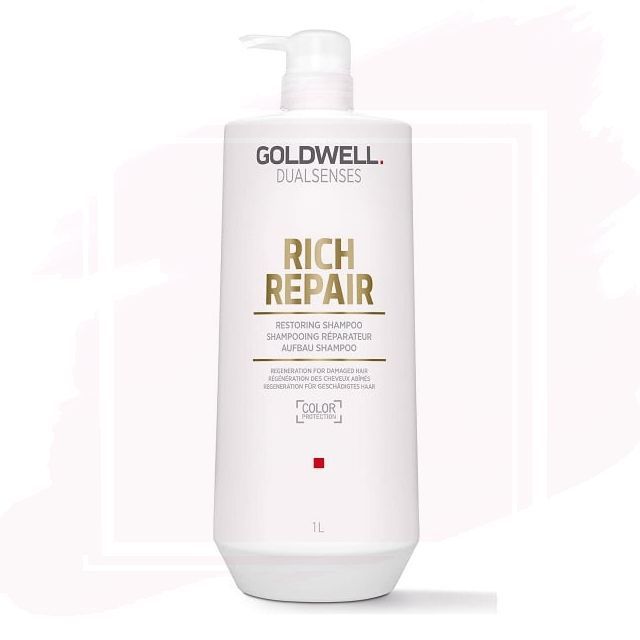 Goldwell Dualsenses Rich Repair Champú Restaurador para Cabellos Dañados 1000ml