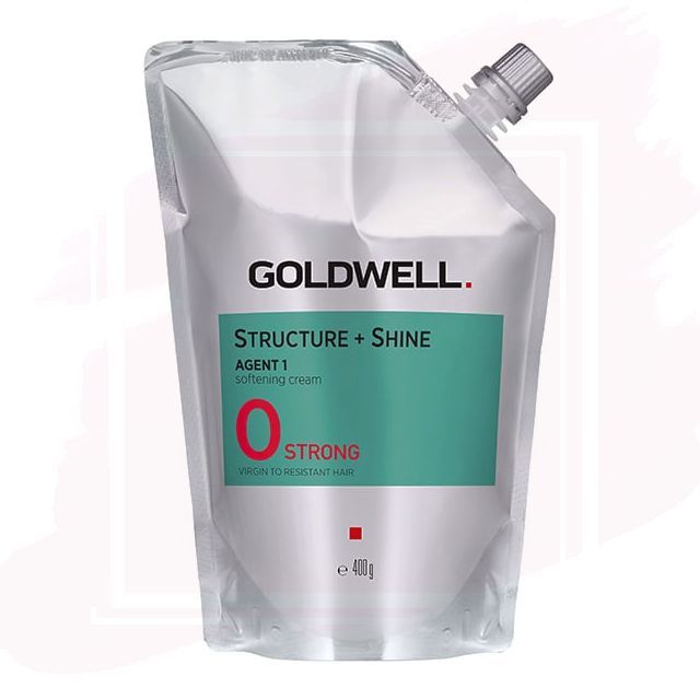 Goldwell Structure + Shine - Agent 1 Strong (0) Alisante para Cabellos Resistentes 400ml