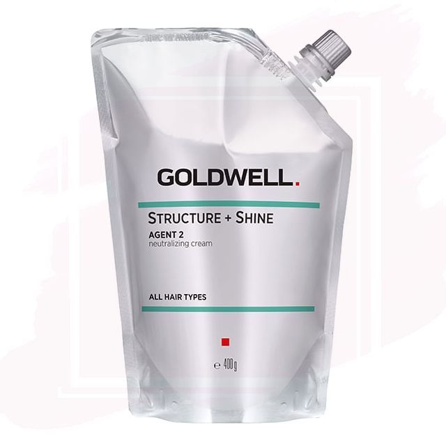 Goldwell Structure + Shine - Agent 2 Crema Neutralizante para Todo Tipo de Cabellos 400ml