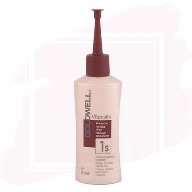 Goldwell Vitensity Loción de Permanente 1S para Cabellos Ligeramente Dañados con Mechas 80ml