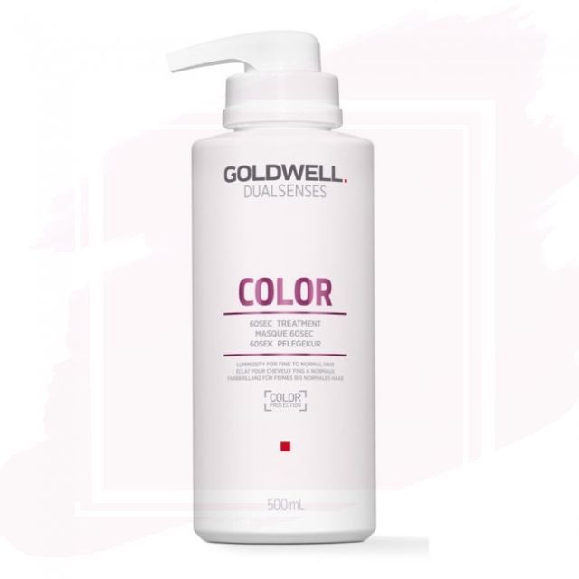 Goldwell Dualsenses Color Brilliance 60sec Treatment Mascarilla Iluminadora para Cabello Fino/Normal 500ml