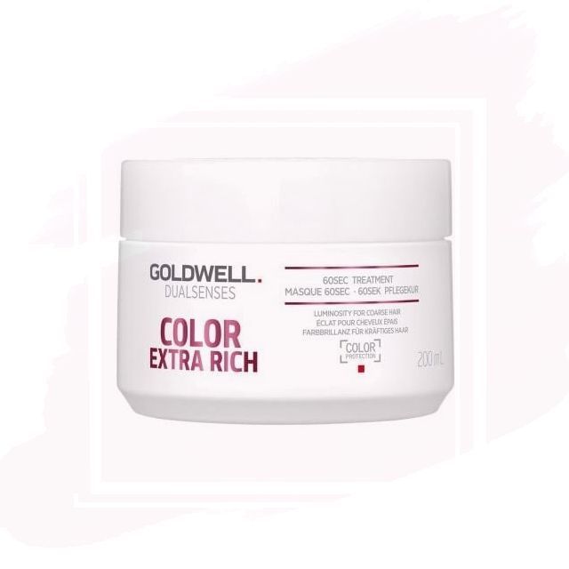 Goldwell Dualsenses Color Brilliance Extra Rich 60sec Treatment Mascarilla Iluminadora para Cabello Grueso 200ml