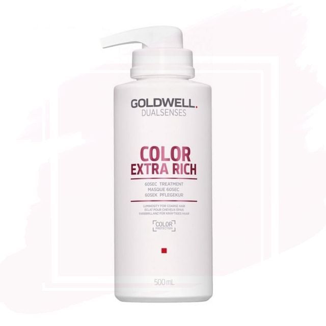 Goldwell Dualsenses Color Brilliance Extra Rich 60sec Treatment Mascarilla Iluminadora para Cabello Grueso 500ml