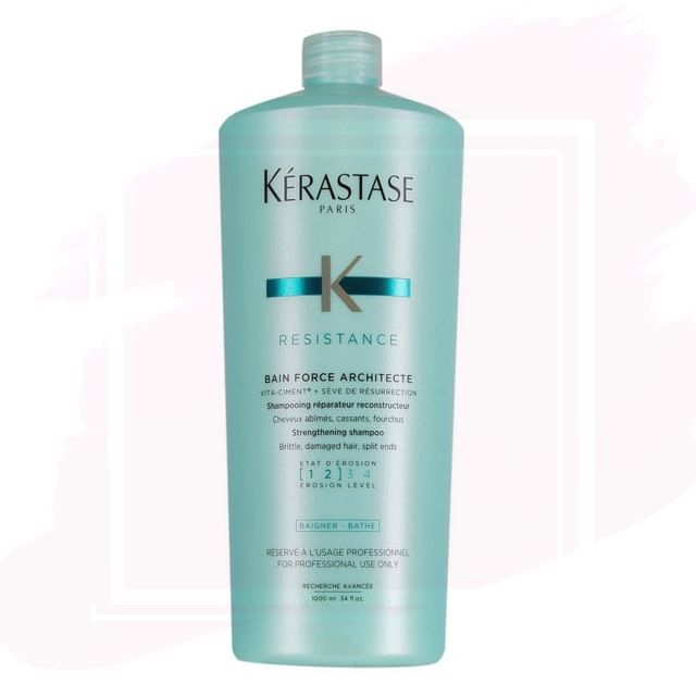 Kérastase Résistance Bain Force Architecte Champú Reparador Reconstructor 1000ml