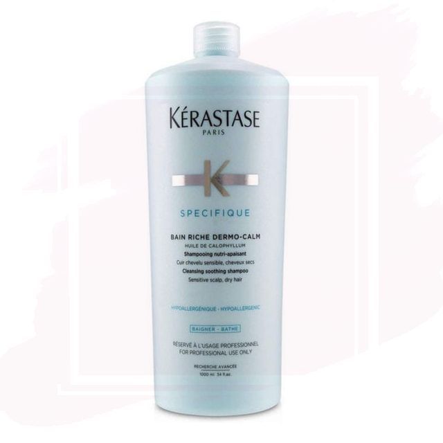 Kérastase Specifique Bain Riche Dermo-Calm Champú Calmante para Cabello Seco 1000ml