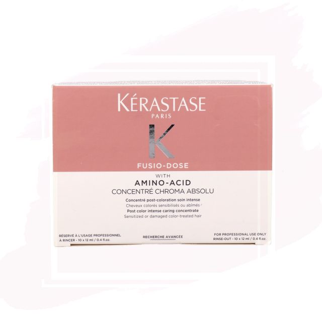 Kerastase Fusio Dose Amino Acid Chroma Absolu Concentrado 10 X 12 ml