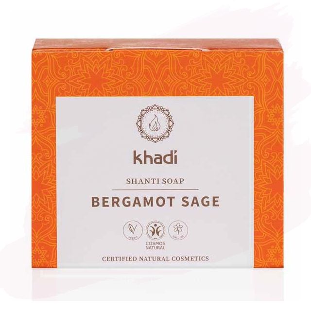 Khadi Sage & Bergamot Jabón Sólido Natural 100g