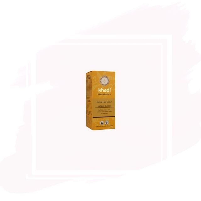 Khadi Tinte Vegetal Medium Blonde - Rubio Medio 100g