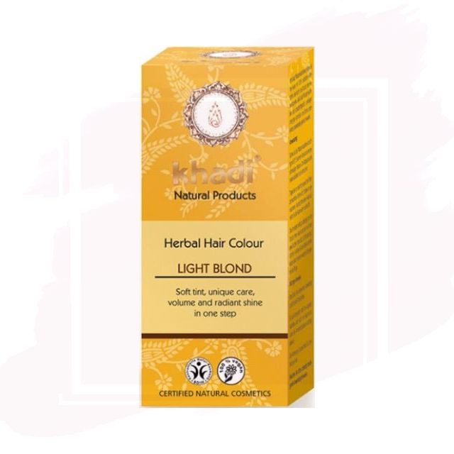 Khadi Tinte Vegetal Light Blonde - Rubio Claro 100g