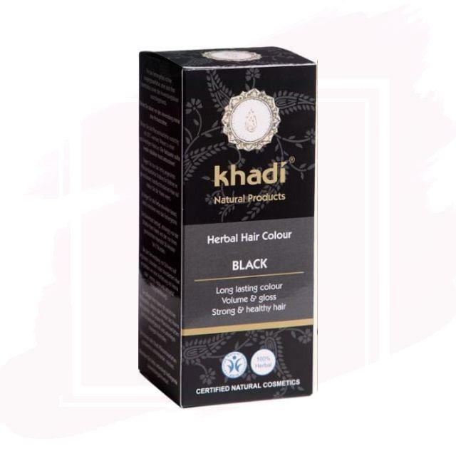 Khadi Tinte Vegetal Black - Negro 100g