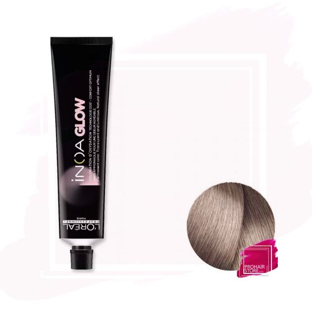 [D] L'Oréal Inoa Glow Tinte Dark .1 - Shade of Grey 60ml