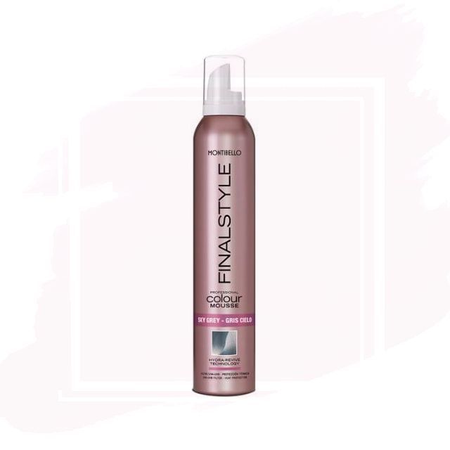 Montibello Finalstyle Color Mousse Gris Cielo / Sky Grey 320ml