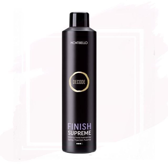 Montibello Decode Finish Supreme Laca de Fijación Fuerte 400ml