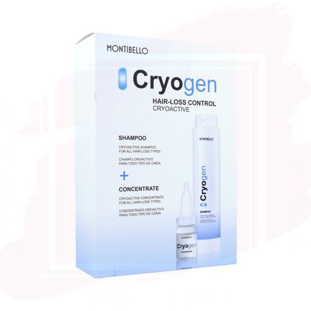 Montibello Care Cryogen Pack Concentrado Anticaída 10x7ml + Champú Anticaída 300ml