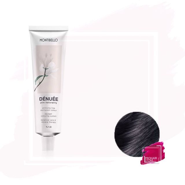 Montibello Dénuée Tinte Permanente 1.1 - Negro Azul 60ml