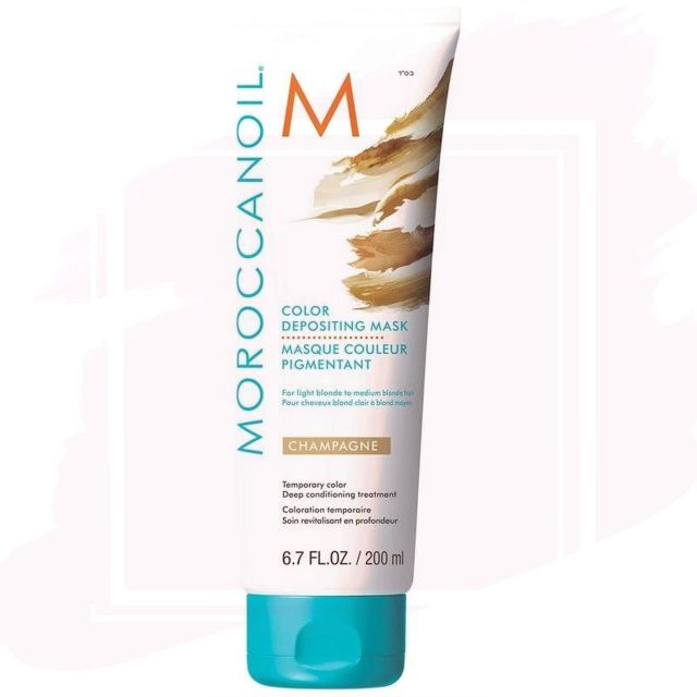 MoroccanOil Color Depositing Mask Tratamiento Colorante Champagne 200ml