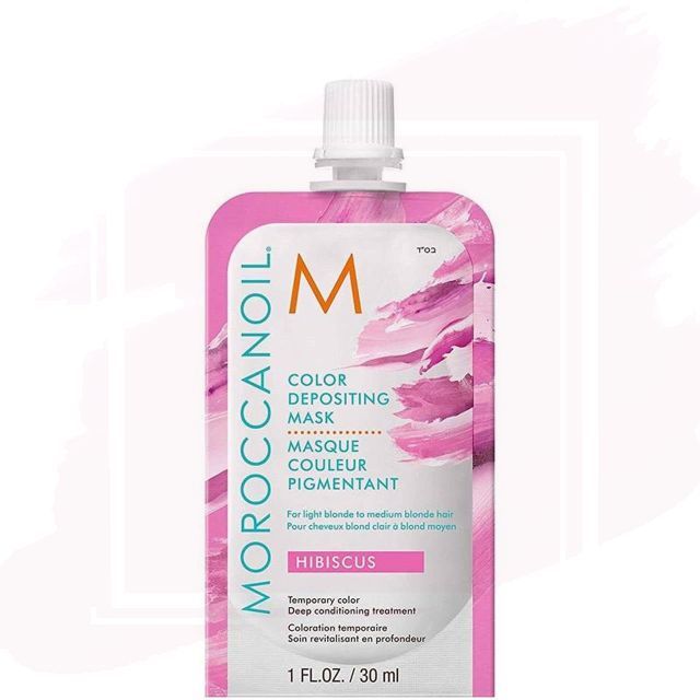 OUTLET MoroccanOil Color Depositing Mask Tratamiento Colorante Hibiscus 30ml