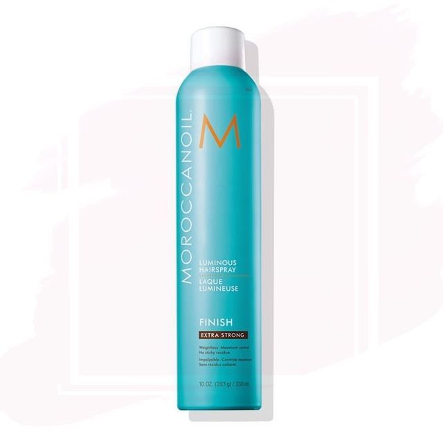 MoroccanOil Finish - Luminous Hairspray Laca Iluminadora Fijación Extra Fuerte 330ml