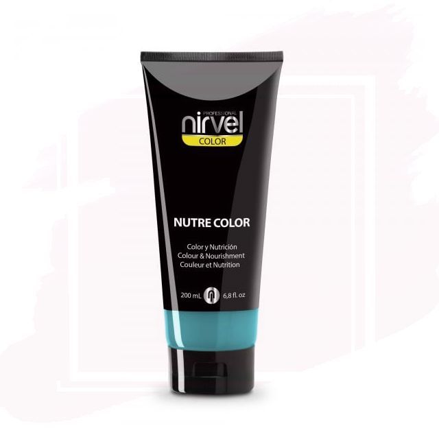 Nirvel Nutre Color Mascarilla de Color Turquesa 200ml