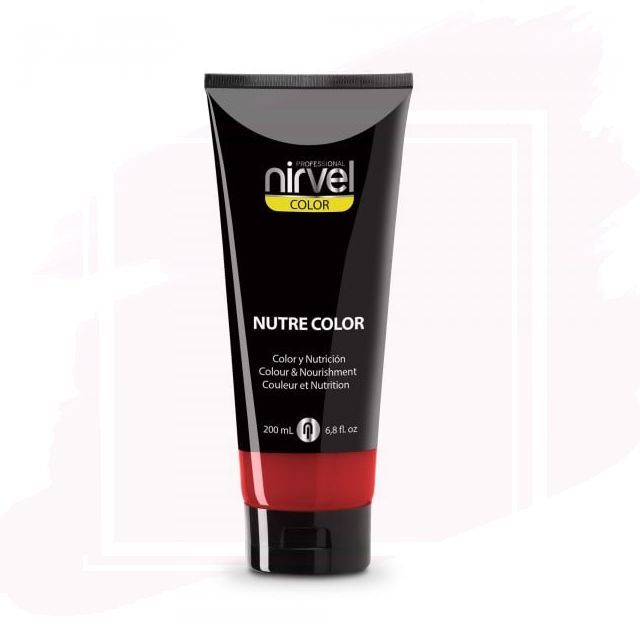 Nirvel Nutre Color Mascarilla de Color Carmín 200ml