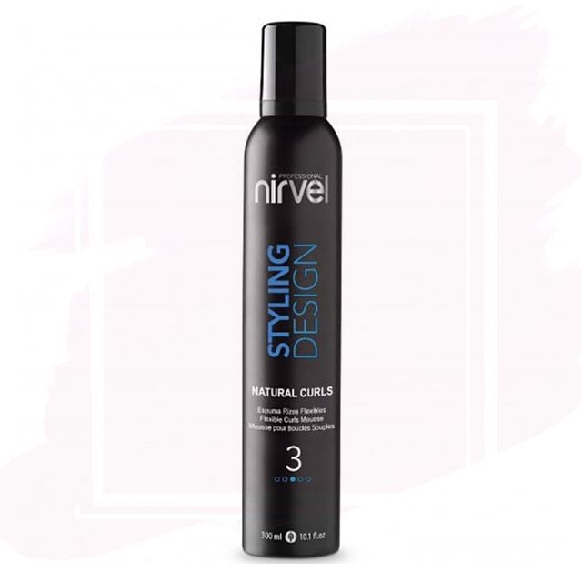 Nirvel Styling Design Natural Curls Espuma Ligera para Rizos 300ml