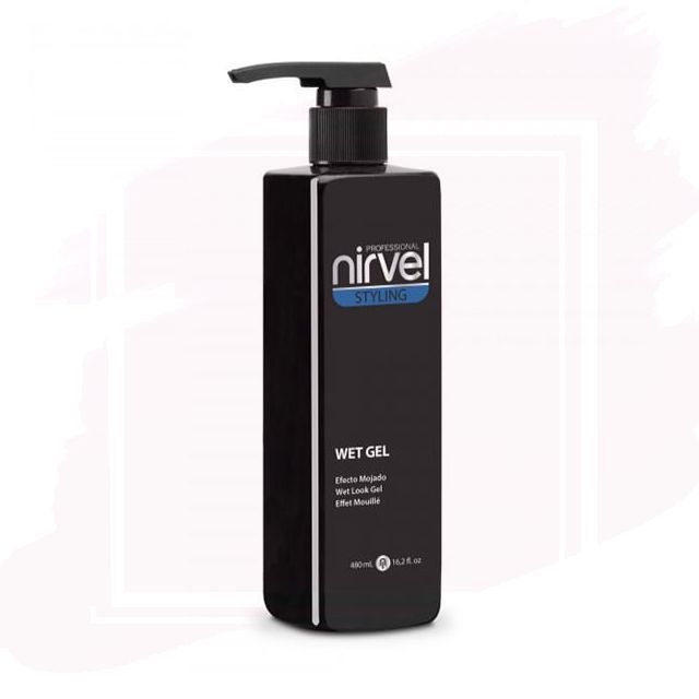 Nirvel Styling Wet Gel de Efecto Mojado 480ml