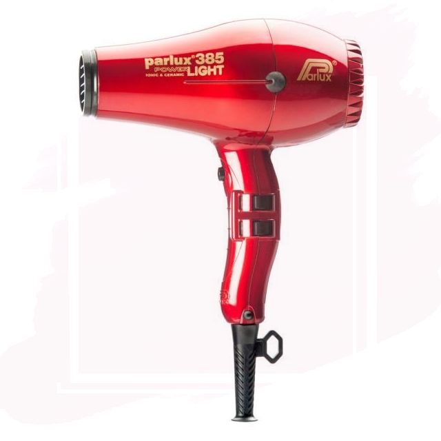 Parlux Secador 385 Powerlight Rojo