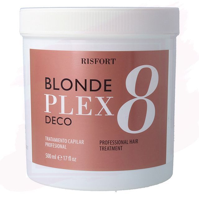 Risfort Blondeplex Deco 8 Polvo Decolorante con Plex hasta 8 tonos 500g