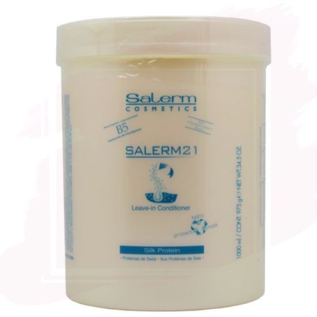 Salerm 21 Silk Protein Acondicionador Sin Aclarado con Proteínas de Seda 1000ml