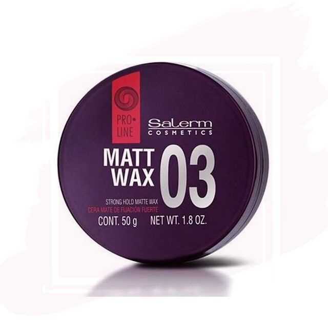 Salerm Pro.Line 03 Matt Wax - Cera Mate con Fijación Fuerte 50g