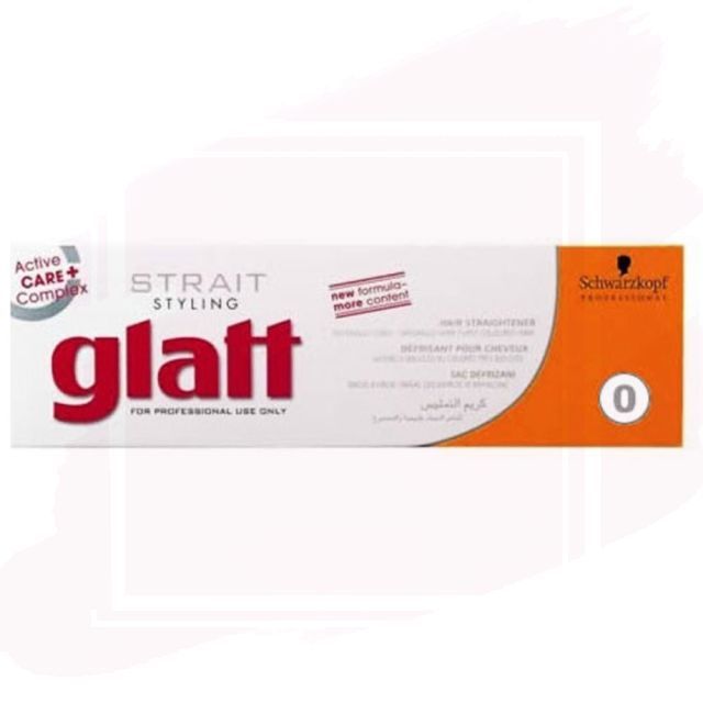 Schwarzkopf Strait GLATT 0 - Tratamiento Alisador para Cabello Natural o Resistente 85ml
