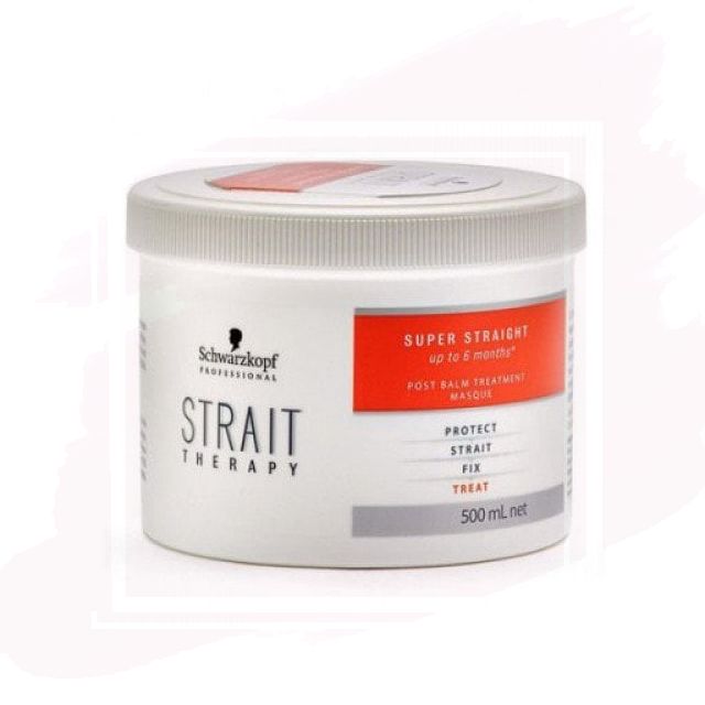 Schwarzkopf Strait Therapy Bálsamo Post-Tratamiento para Cabellos Alisados 500ml