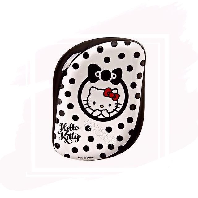 OUTLET Tangle Teezer Cepillo Compact Hello Kitty Black / White