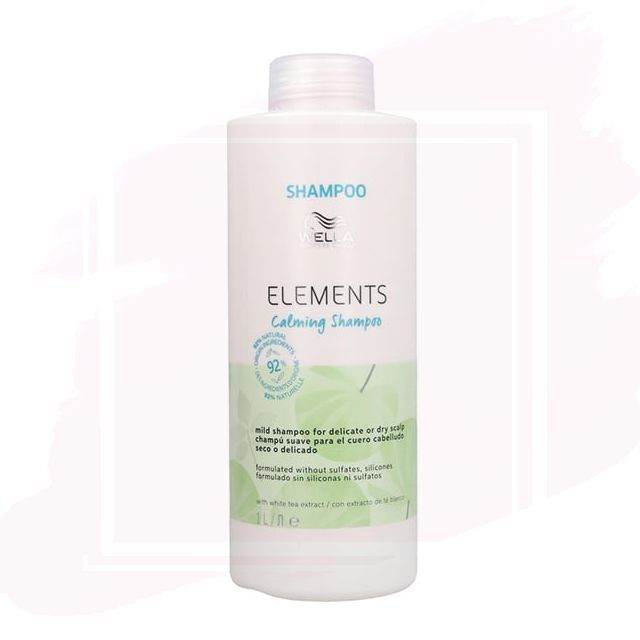 Wella Elements Calming Champú Calmante Sin Sulfatos 1000ml