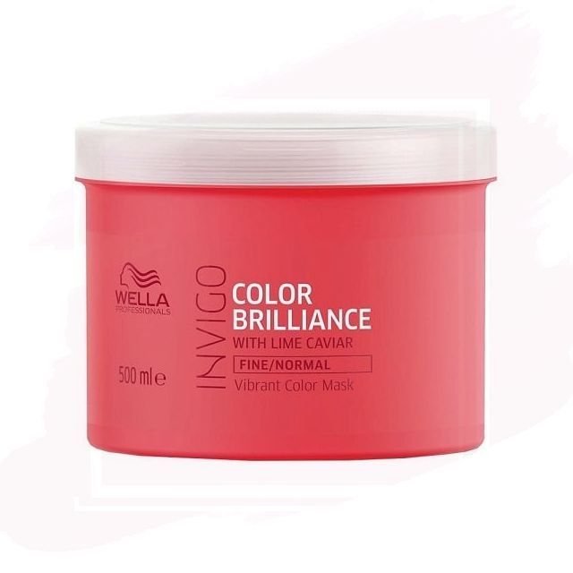 Wella Invigo Color Brilliance Mascarilla para Cabello Fino/Normal 500ml*