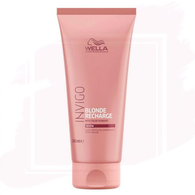 Wella Invigo Blonde Recharge Warm Acondicionador 200ml