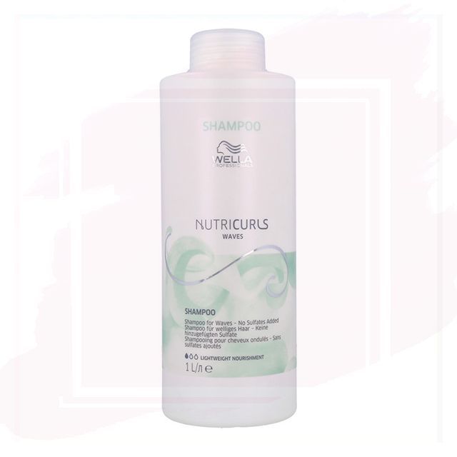 Wella Nutricurls Waves Champú 1000 ml (Ondas)