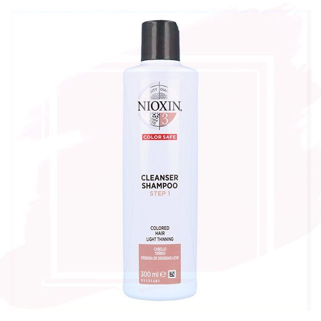 Wella Nioxin Clean Champú Sistema 3 Cabello Teñido Leve 300 ml