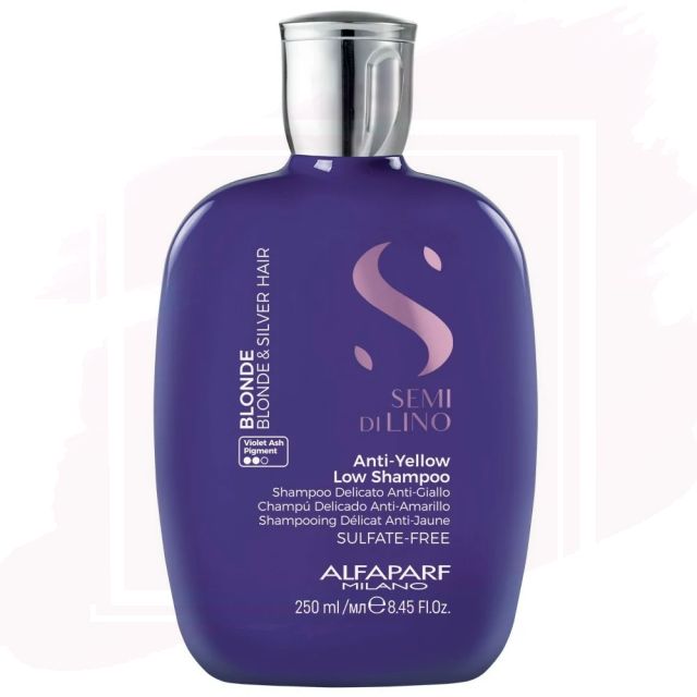 Alfaparf Semi di Lino Blonde Champú Delicado Anti-amarillo Intenso 250ml