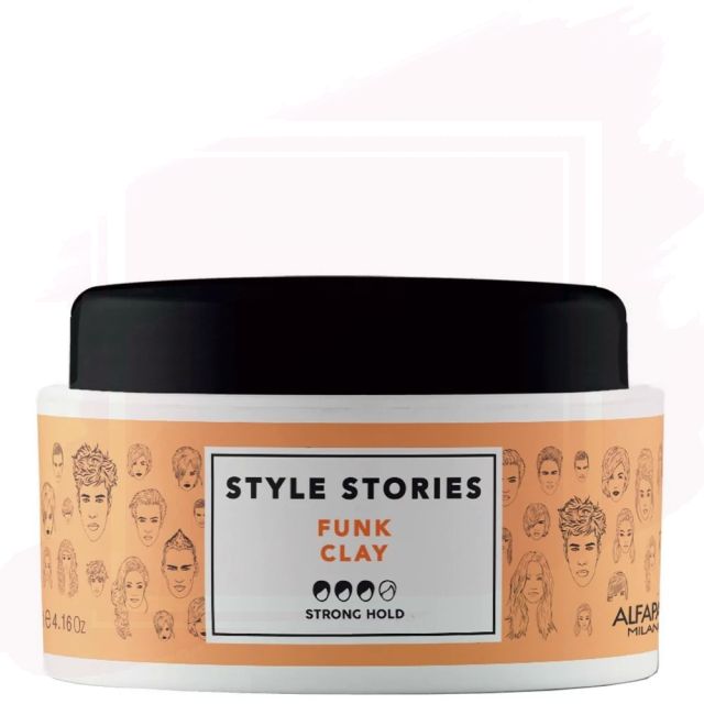 Alfaparf Style Stories Funk Clay Arcilla de Fijación Fuerte 100ml