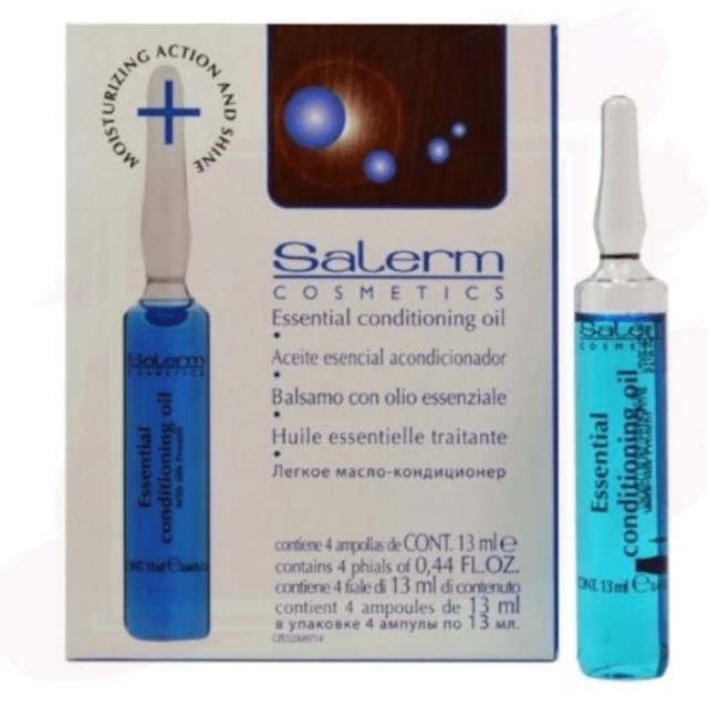 Salerm Aceite Esencial Acondicionador en Ampollas 4x13ml