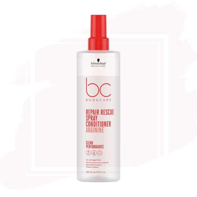 Schwarzkopf Bonacure Repair Rescue Arginine Spray Acondicionador Reparador 400ml